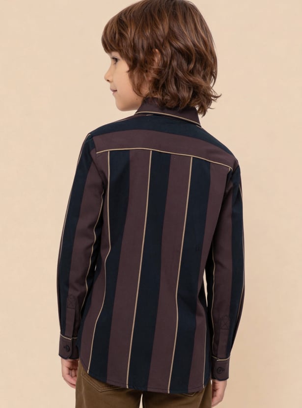 US POLO ASSN KIDS Boys Striped Shirts