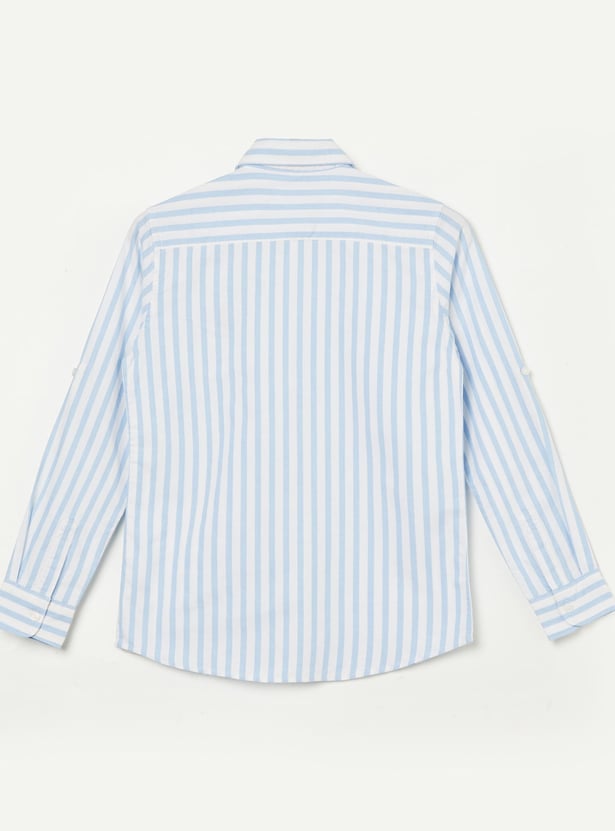 US POLO ASSN KIDS Boys Striped Shirt