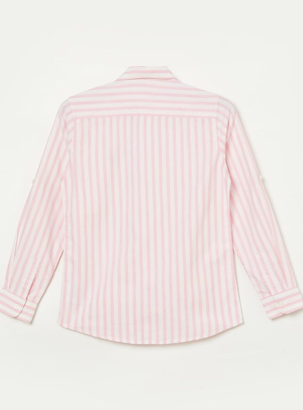 US POLO ASSN KIDS Boys Striped Shirt