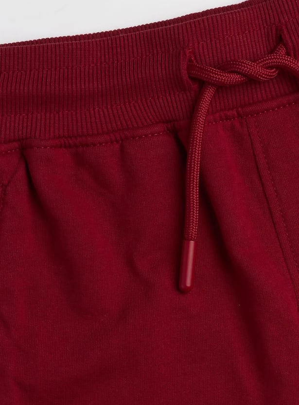 US POLO ASSN KIDS Solid Regular Shorts