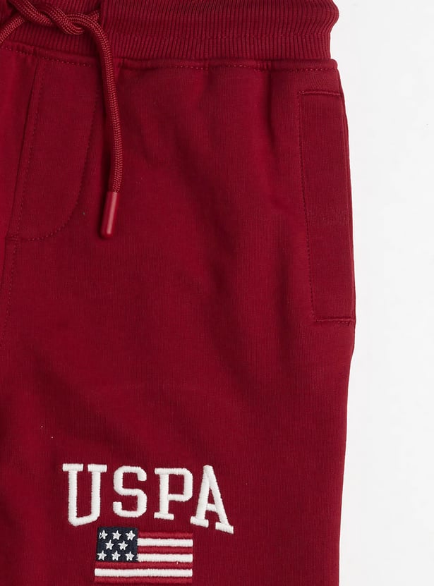 US POLO ASSN KIDS Solid Regular Shorts
