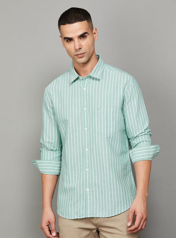 INDIAN TERRAIN Striped Classic Fit Shirt