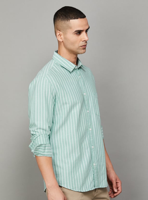 INDIAN TERRAIN Striped Classic Fit Shirt