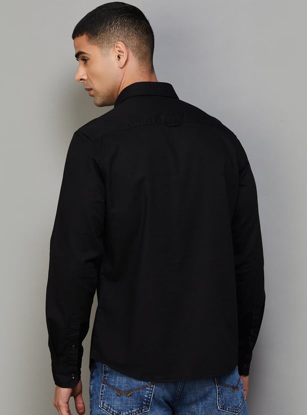 US POLO ASSN Solid Regular Fit Shirt