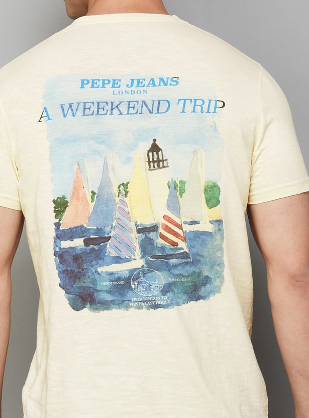 PEPE JEANS Back Printed T-shirt