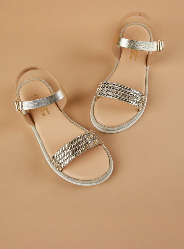 FAME FOREVER Girls Embellished Sandals