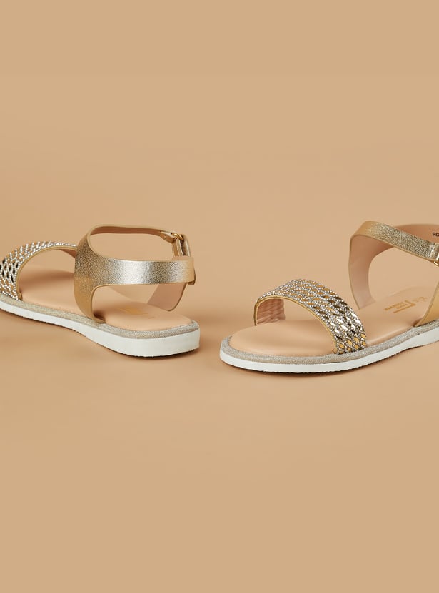FAME FOREVER Girls Embellished Sandals