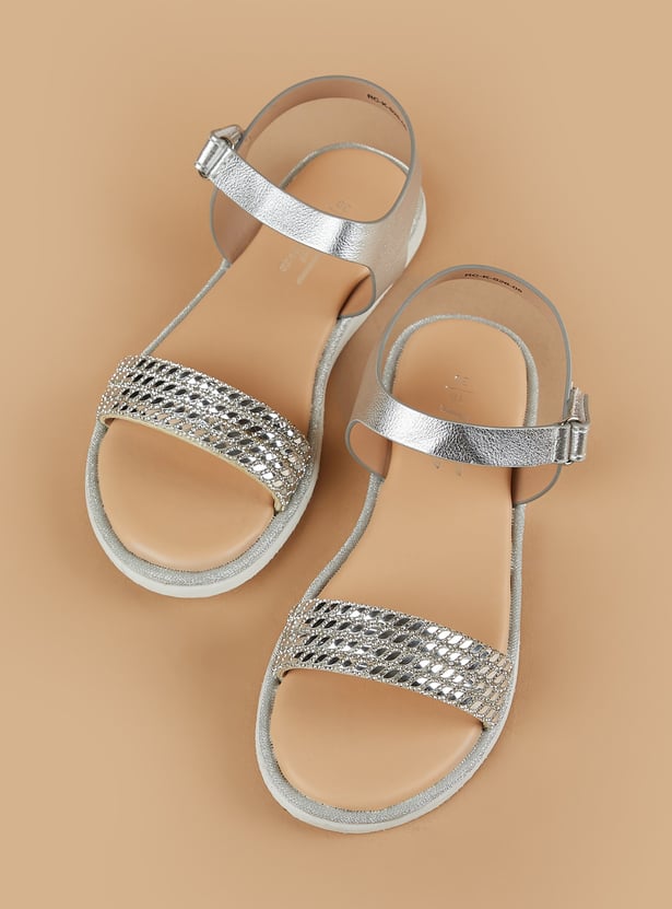 FAME FOREVER Girls Embellished Sandals