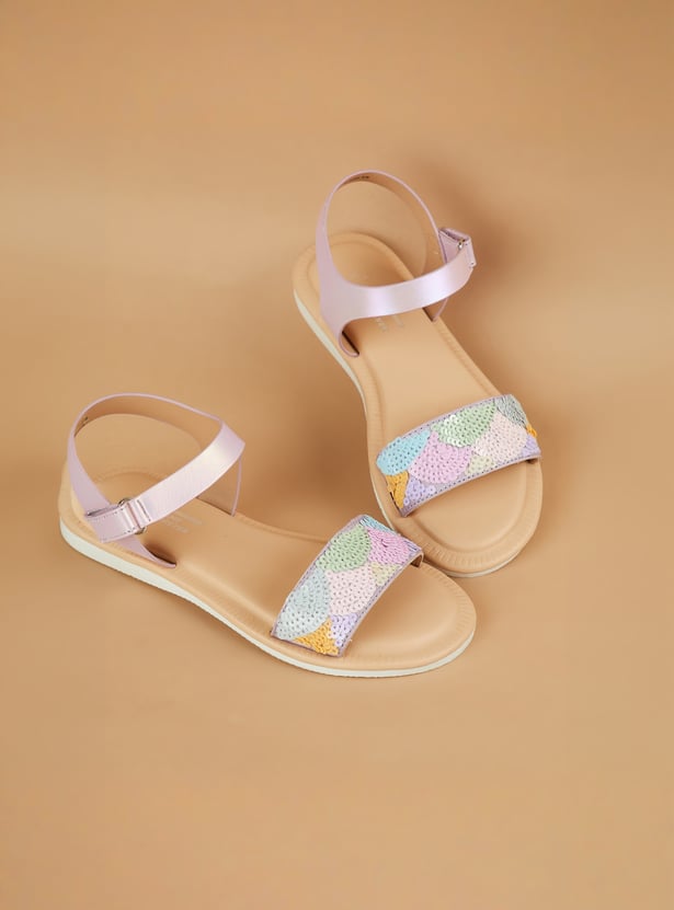FAME FOREVER Girls Patterned Sandals