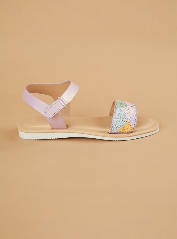 FAME FOREVER Girls Patterned Sandals