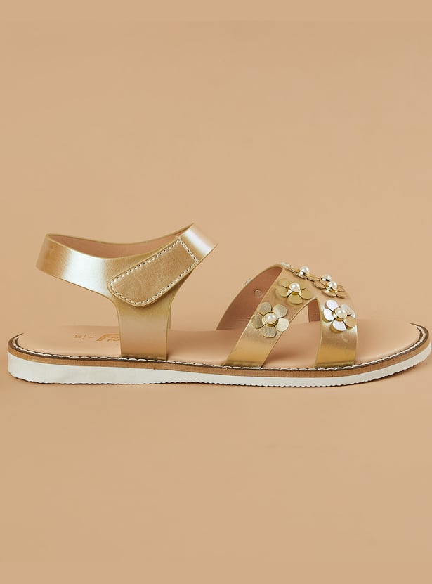 FAME FOREVER Girls Embellished Sandals