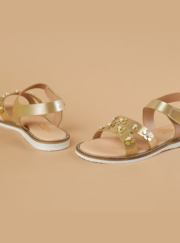 FAME FOREVER Girls Embellished Sandals
