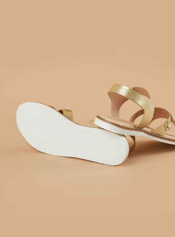 FAME FOREVER Girls Embellished Sandals