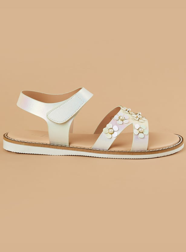 FAME FOREVER Girls Embellished Sandals