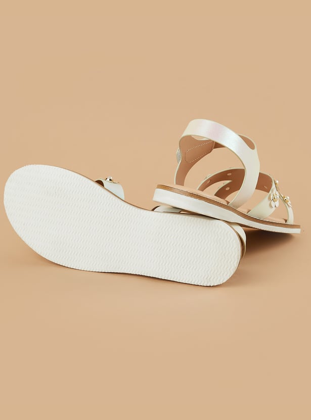 FAME FOREVER Girls Embellished Sandals