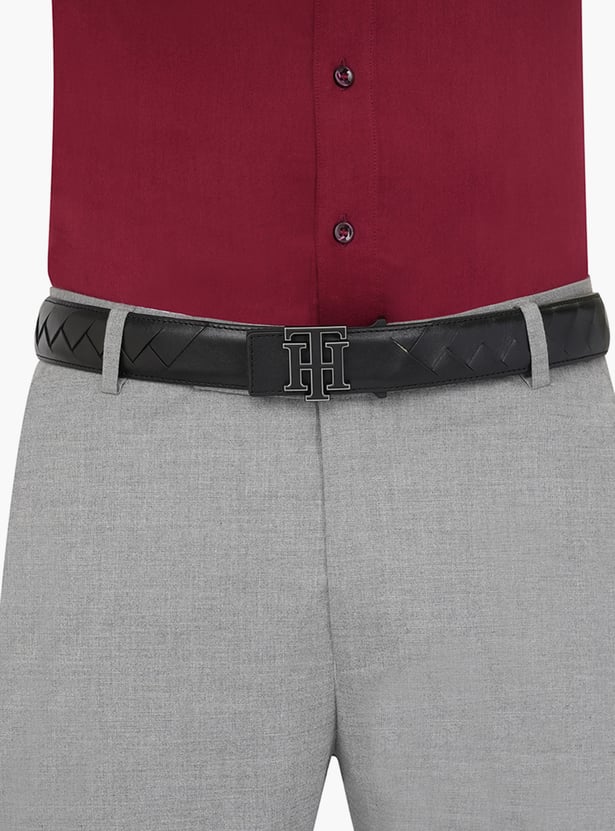 TOMMY HILFIGER Textured Formal Belt
