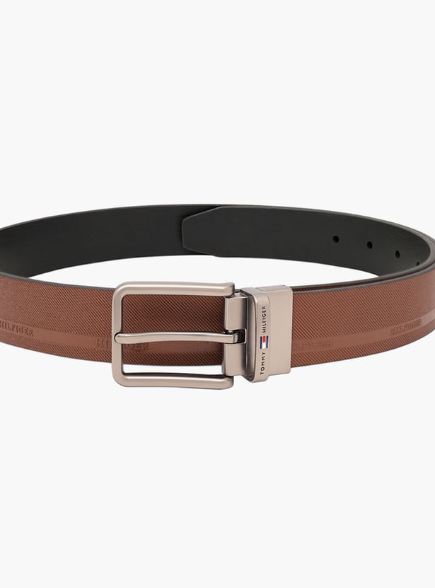 TOMMY HILFIGER Embossed Reversible Belt