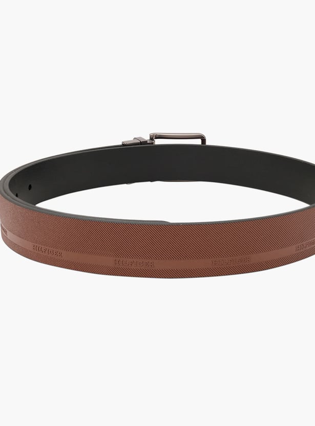 TOMMY HILFIGER Embossed Reversible Belt