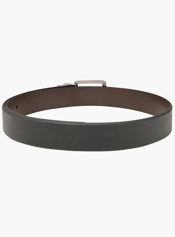TOMMY HILFIGER Textured Reversible Leather Belt