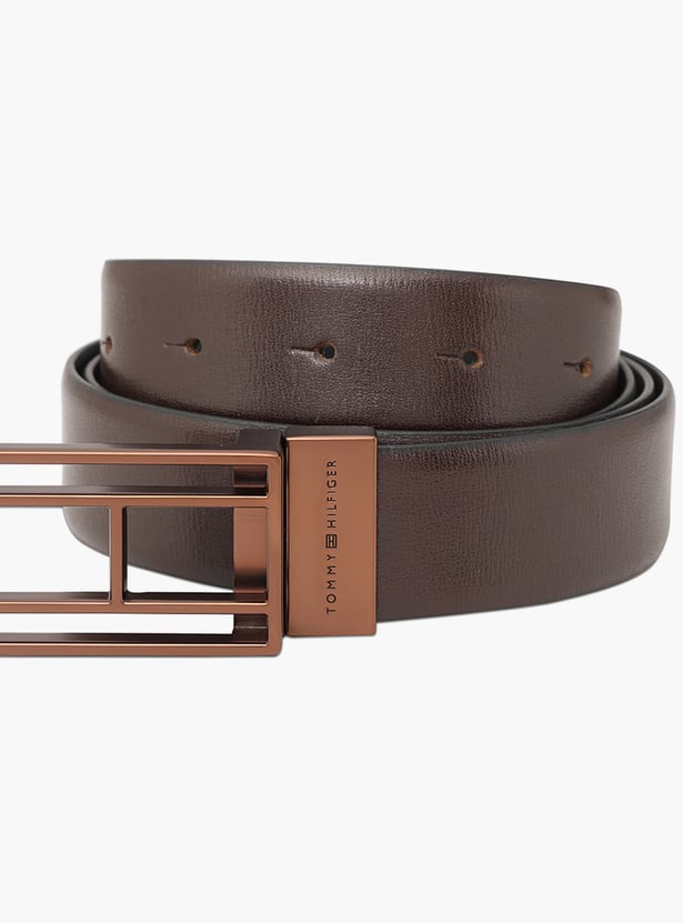 TOMMY HILFIGER Textured Reversible Belt