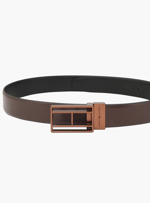 TOMMY HILFIGER Textured Reversible Belt