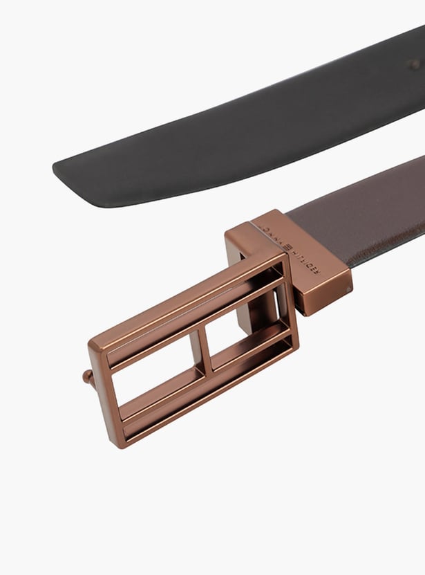 TOMMY HILFIGER Textured Reversible Belt