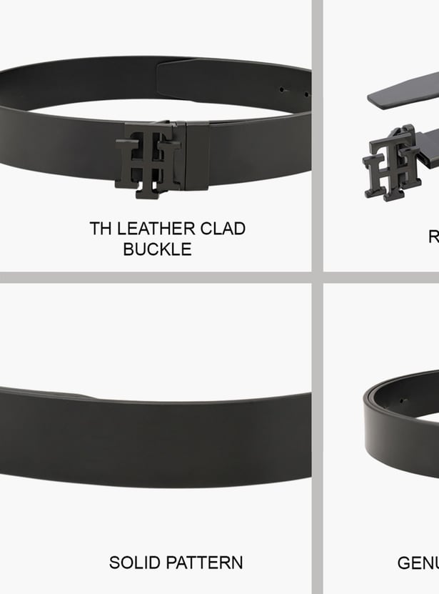 TOMMY HILFIGER Leather Reversible Belt