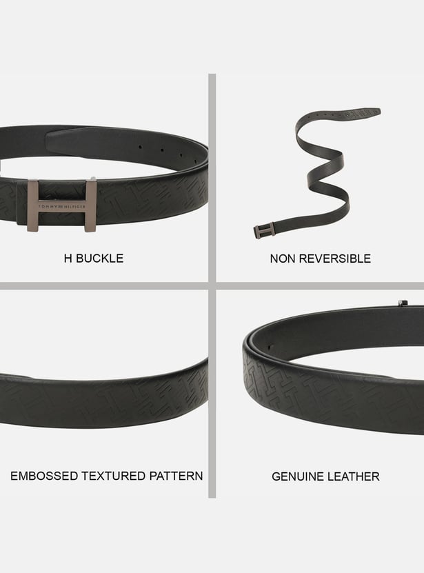 TOMMY HILFIGER Embossed Formal Belt