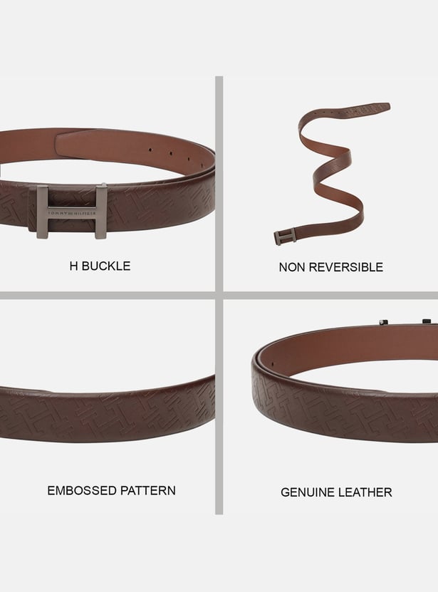 TOMMY HILFIGER Embossed Formal Belt