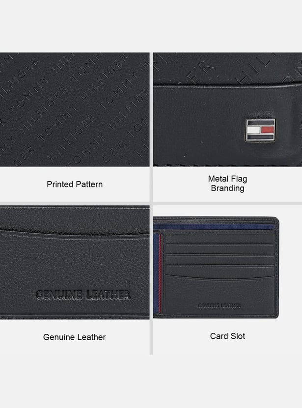 TOMMY HILFIGER Embossed Bi-Fold Wallet