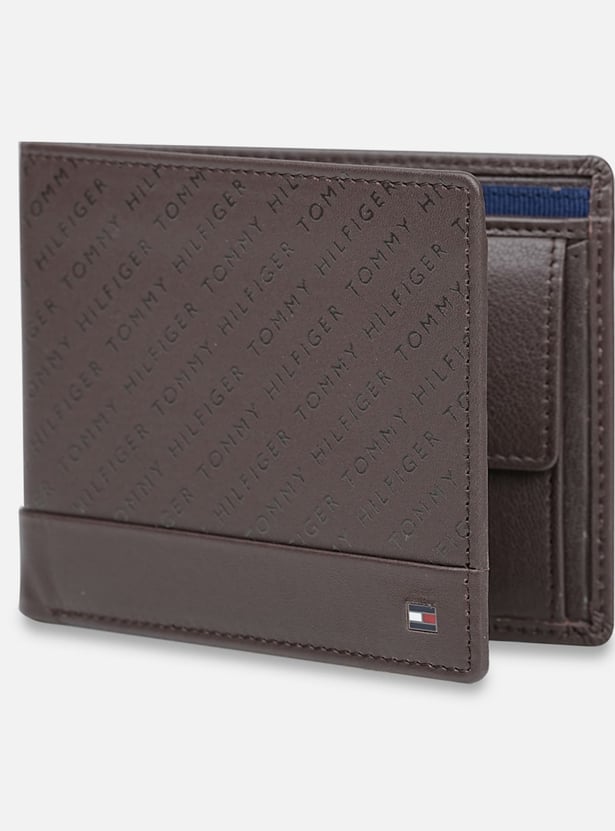 TOMMY HILFIGER Embossed Bi-Fold Wallet