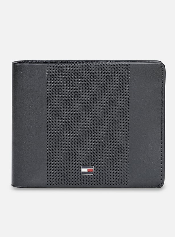 TOMMY HILFIGER Textured Bi-Fold Wallet