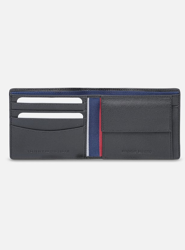 TOMMY HILFIGER Textured Bi-Fold Wallet