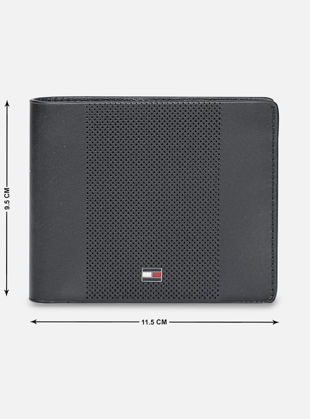 TOMMY HILFIGER Textured Bi-Fold Wallet