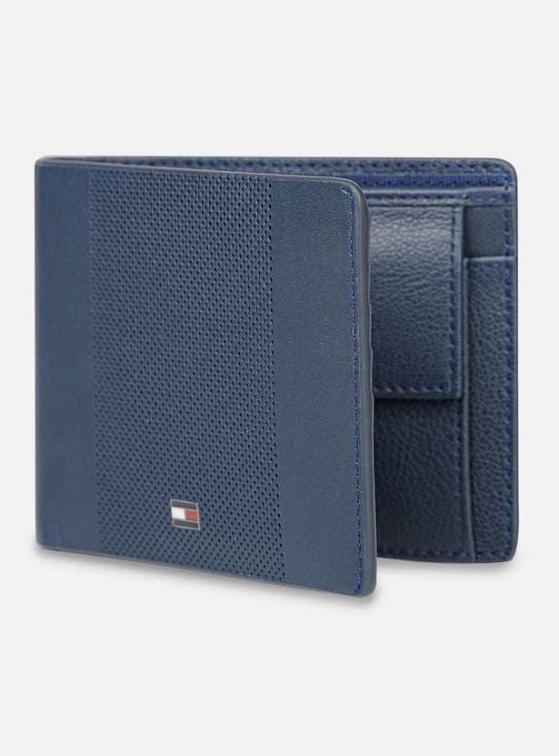 TOMMY HILFIGER Textured Bi-Fold Wallet