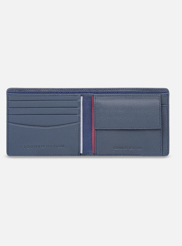 TOMMY HILFIGER Textured Bi-Fold Wallet