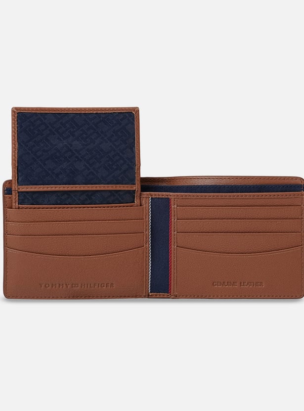 TOMMY HILFIGER Textured Bi-Fold Wallet
