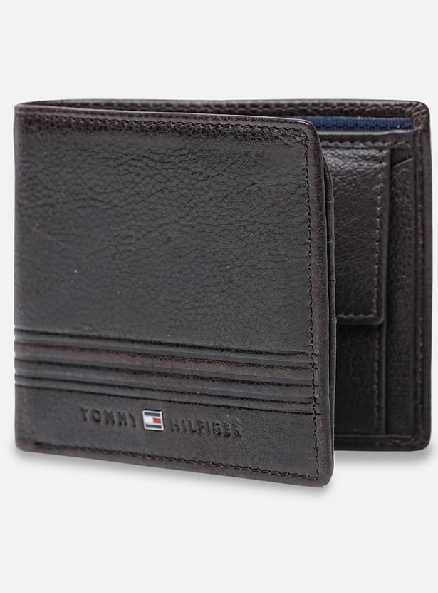 TOMMY HILFIGER Embossed Bi-Fold Wallet