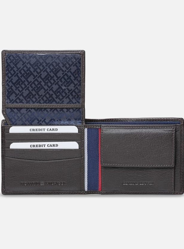 TOMMY HILFIGER Embossed Bi-Fold Wallet