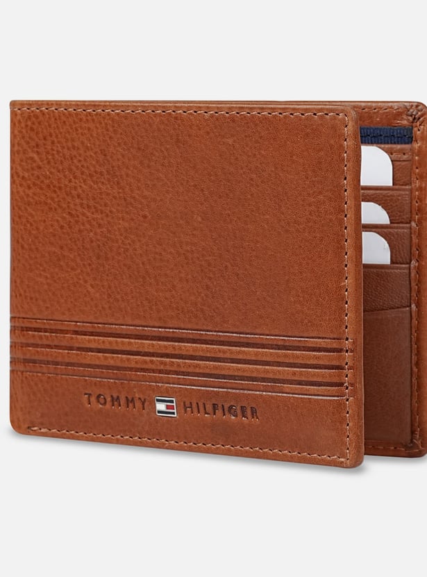 TOMMY HILFIGER Embossed Bi-Fold Wallet
