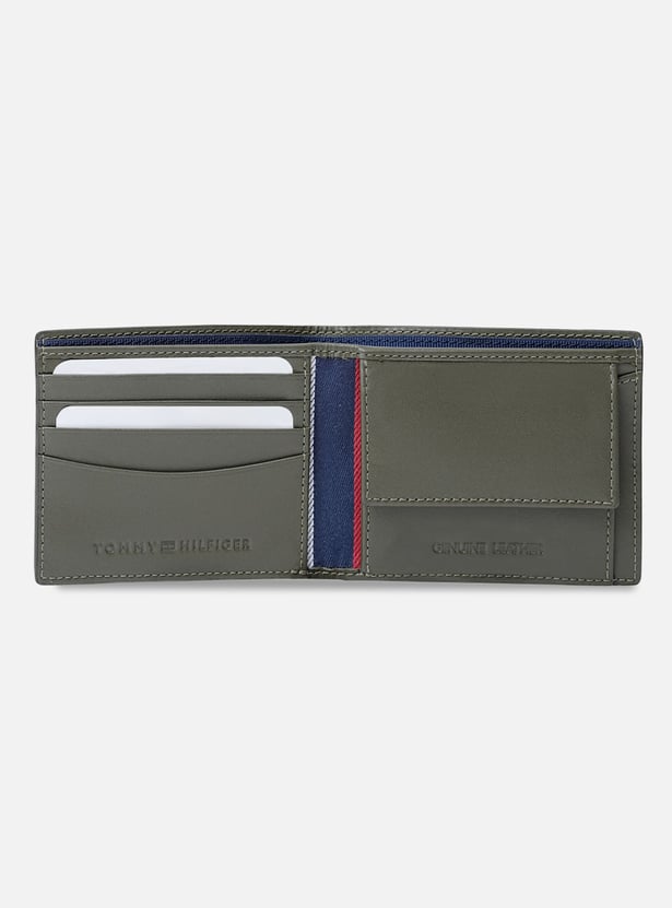 TOMMY HILFIGER Textured Bi-Fold Wallet