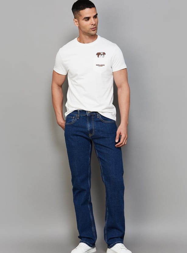 PEPE JEANS Holborne Solid Regular Straight Jeans