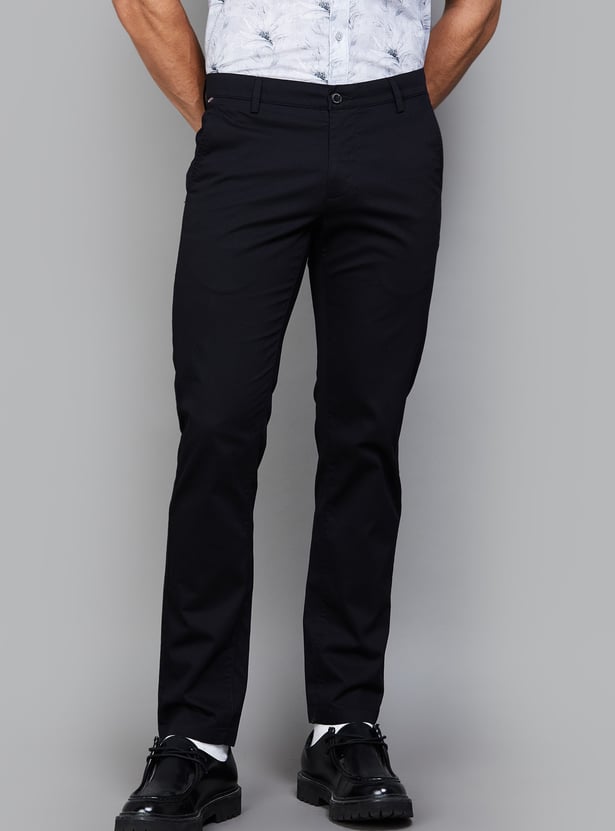 ARROW SPORT Solid Bronson Trousers (Slim)