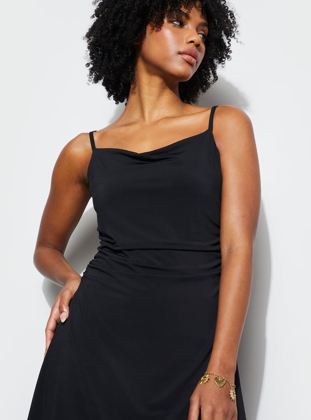 GINGER Spaghetti Strap Mini Dress