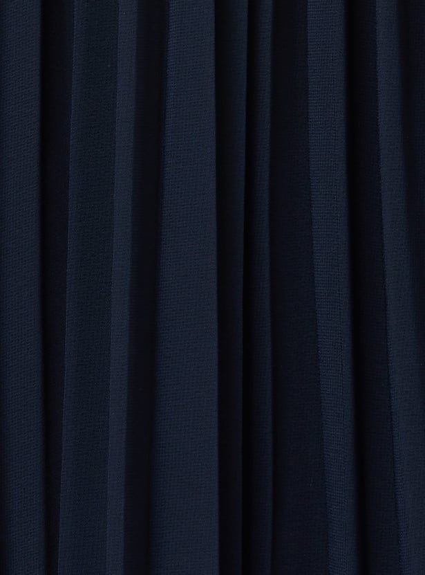 UNITED COLORS OF BENETTON Girls Pleated A-line Dress