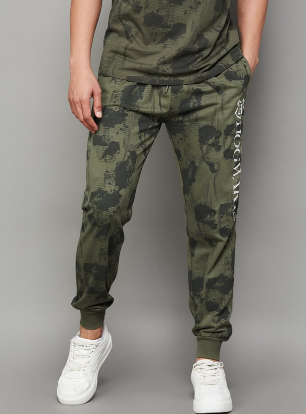 FREE AUTHORITY Hogwarts Print Joggers