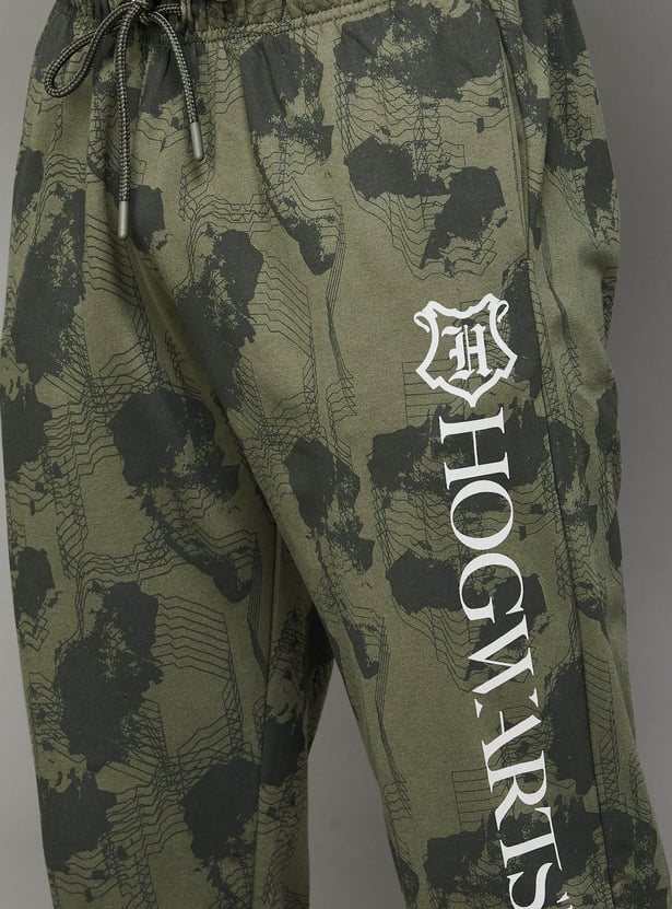 FREE AUTHORITY Hogwarts Print Joggers
