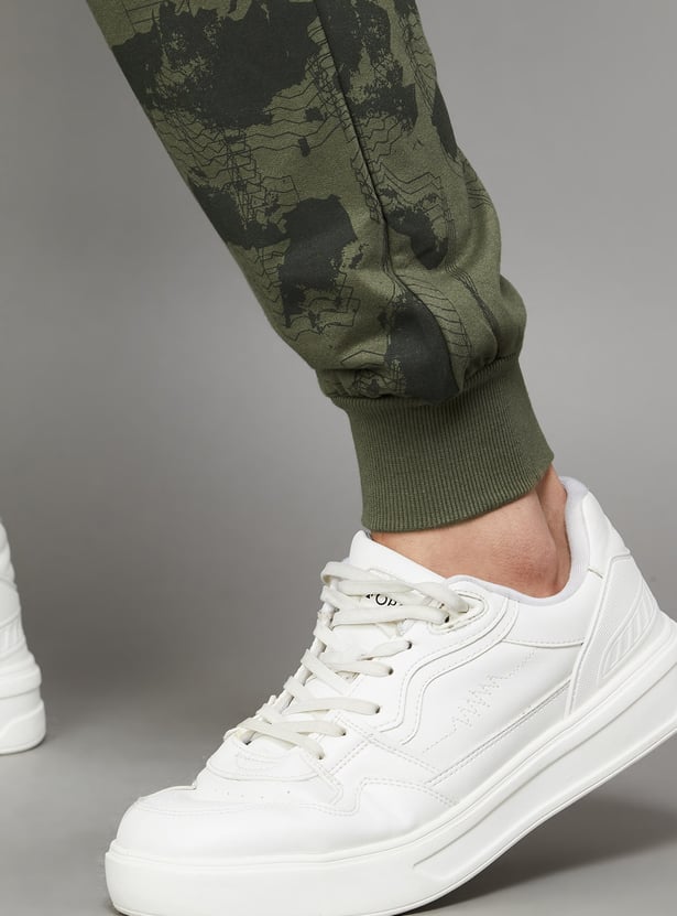FREE AUTHORITY Hogwarts Print Joggers