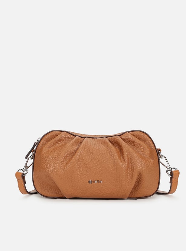 IRTH Textured Sling Bag