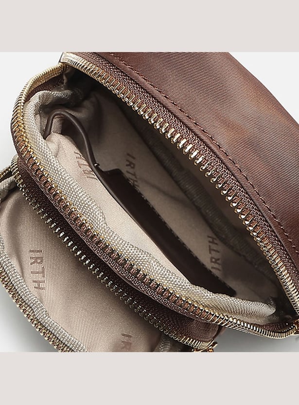 IRTH Solid Crossbody Bag